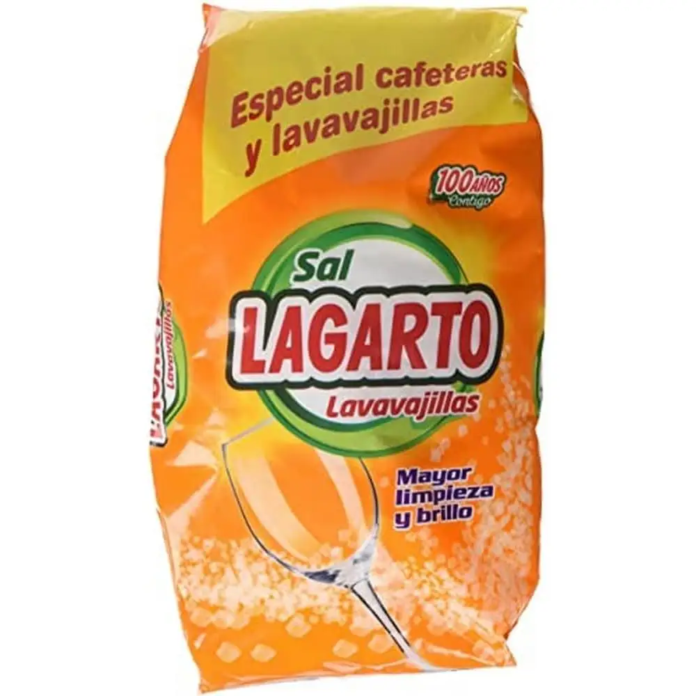 Lagarto Sal Lavavajillas 2 Kg - Efectivo y de Gran Capacidad