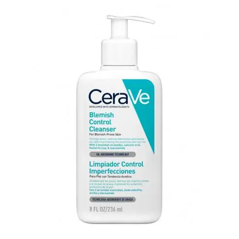 CERAVE LIMPIADOR CONTROL IMPERFECCIONES ENVASE 236 ml