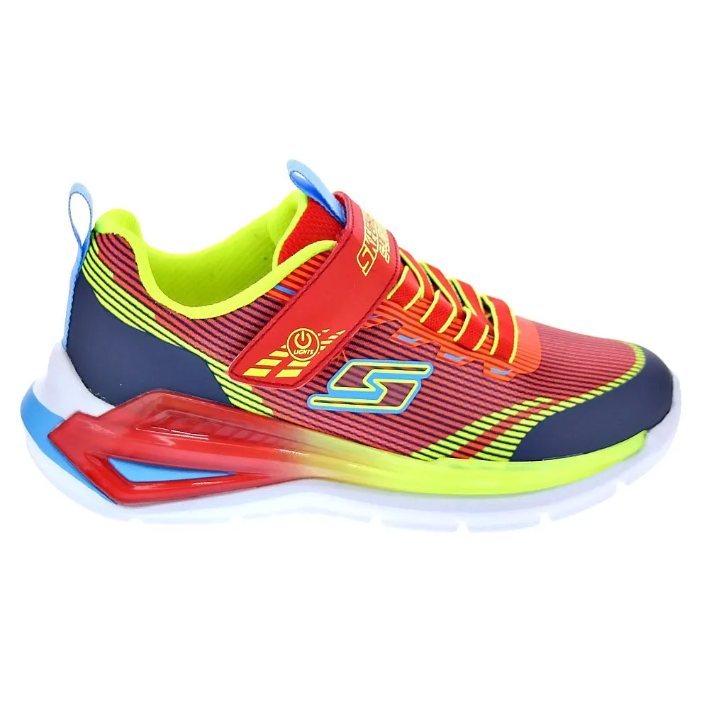 Skechers Niño Zapatillas modelo Luces Tri Namics 2.0 Rojo