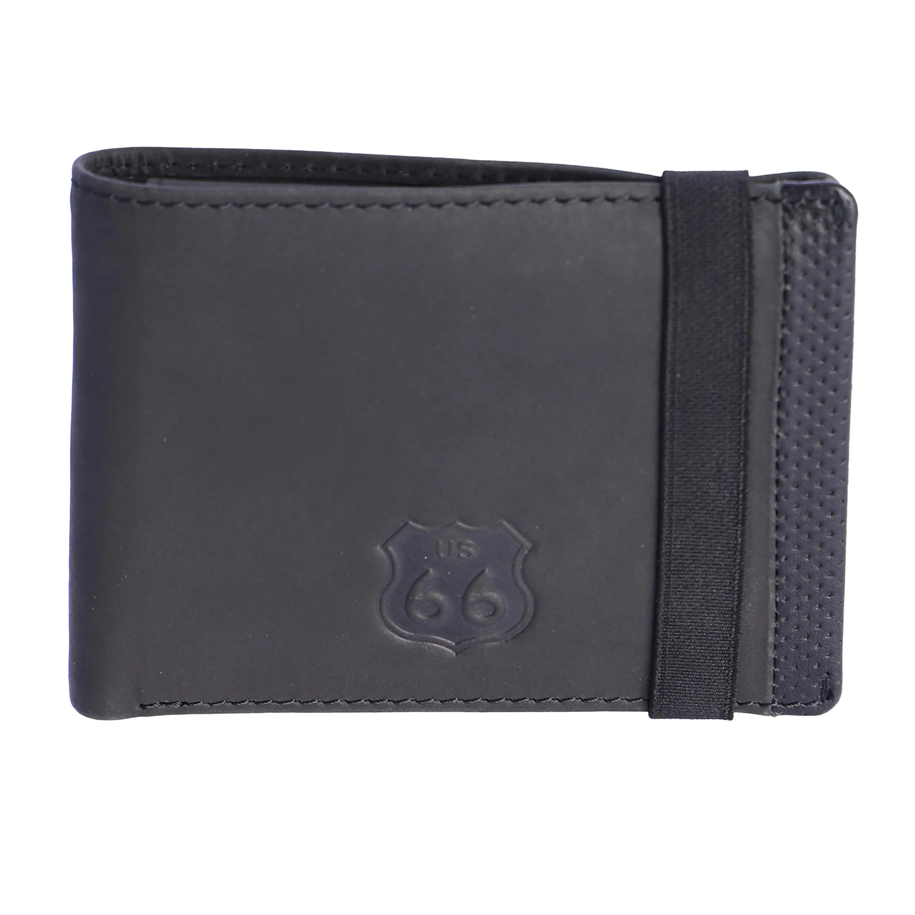 ROUTE 66 - Carteras para Hombre de Piel - Cartera Hombre con Monedero - Monedero Hombre Casual - Cartera Tarjetero Hombre Gran Capacidad con Protección RFID - Daniel