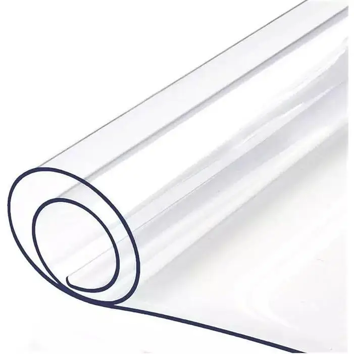 Hule Protector de Mesa Transparente de PVC – Mantel Impermeable y Lavable para Comedor o Cocina, Cubre Mesa Rectangular Antimanchas y Flexible