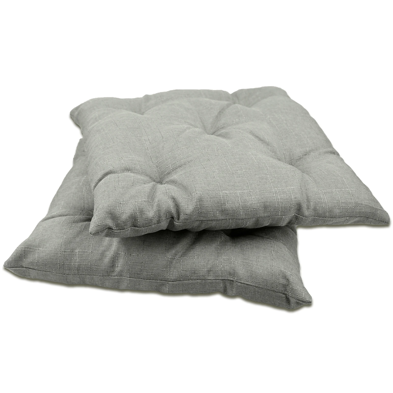 EasySpeed Cojin Para Silla, Pack 2x 4x 6x 8x Unidades, Almohada para Asiento 45 x 45 CM, Forma Cuadrada, Relleno de Fibra, Varios Estampados y Colores, Relleno de Fibra, Con Cinta para Anudar, Casa
