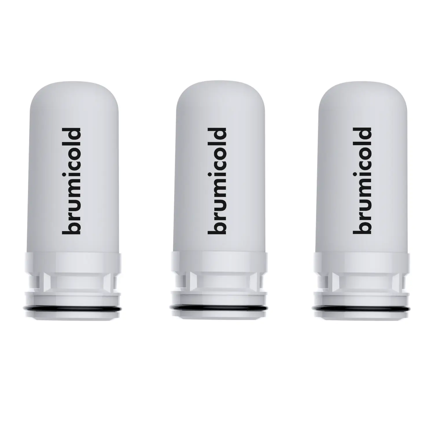 Brumicold BEC-8351: Pack 3 Recambios para Filtro Purificador de Agua Ecológico