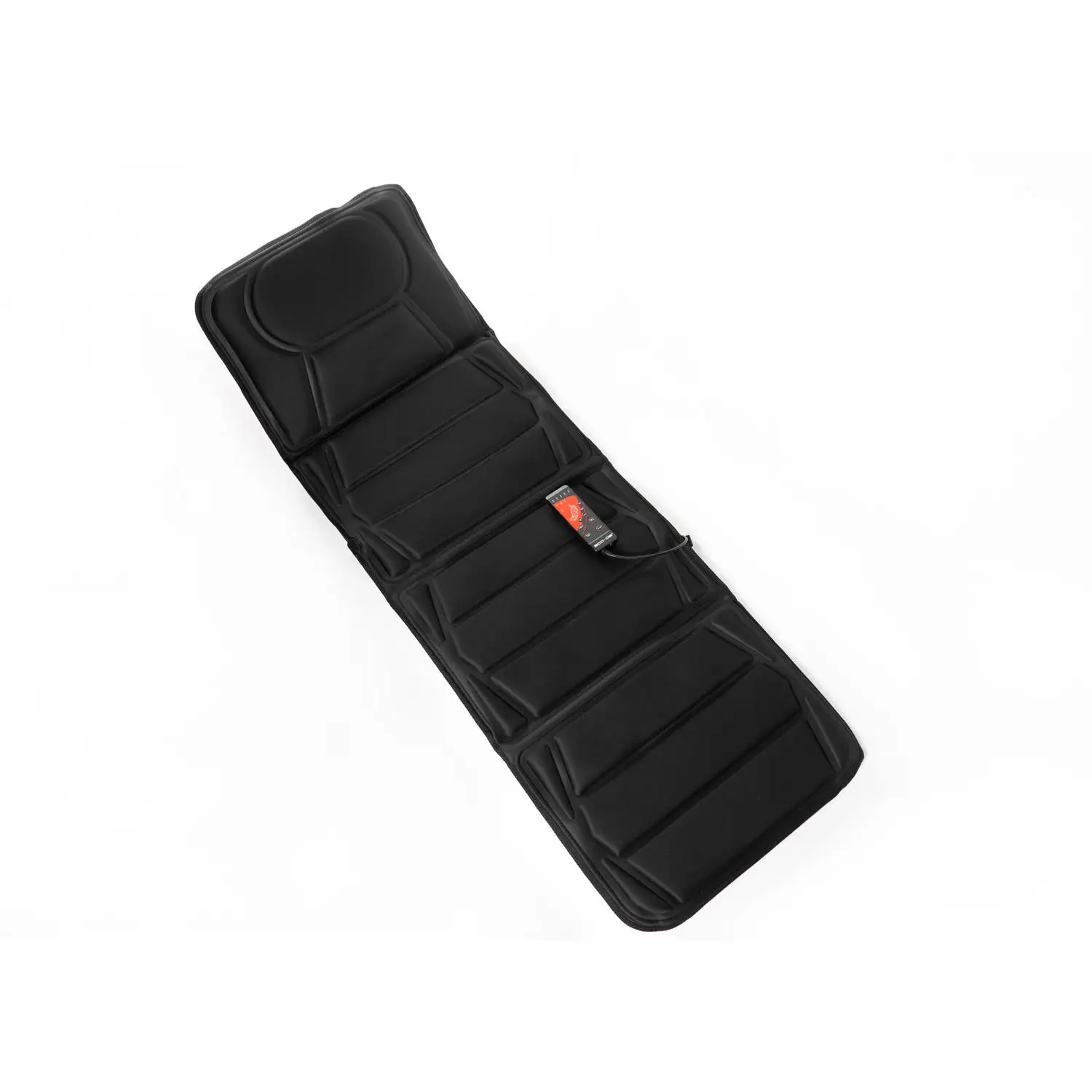 Eco-De® Colchón Masajeador Plegable con 10 Motores Vibrantes y Calor Lumbar,  Colchoneta de Masaje Eléctrica con 3 Niveles de Intensidad y 5 Programas de Masaje . Mando de control LCD  Modelo ECO-920