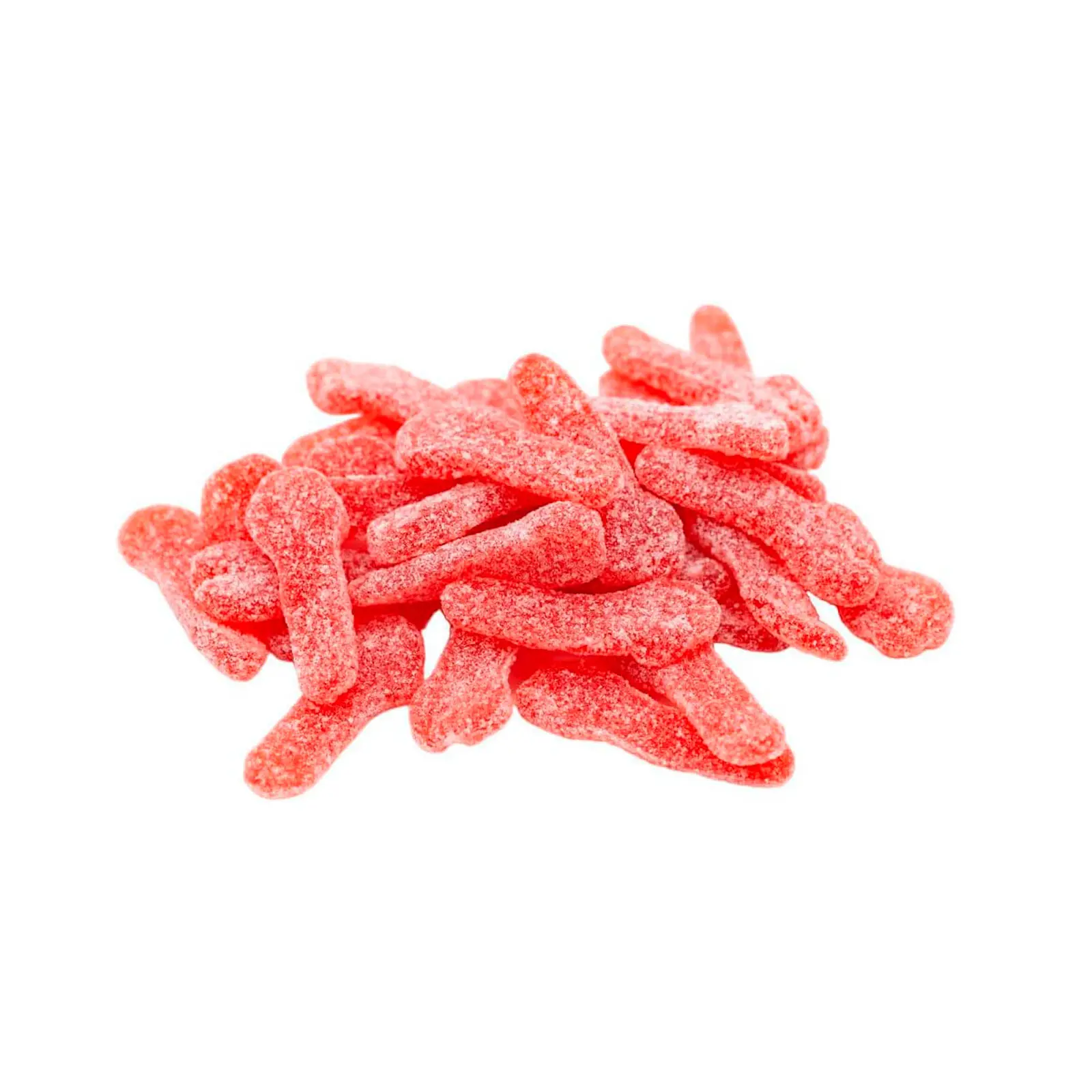 Deliex - strawberry acid keys - bucket of 290 units of acid keys - acid sweets