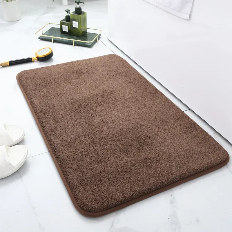 Alfombra de Baño Antideslizante Alfombrilla para Bañera Alfombras Ducha Suave Microfibra 50x80cm LAKASAHOME