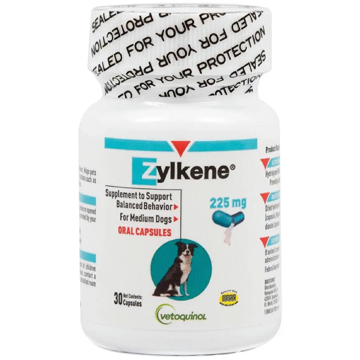 Vetoquinol Zylkene 225 Mg 30 Caps