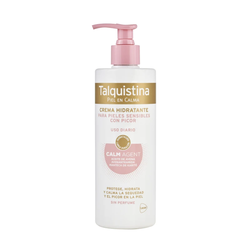 TALQUISTINA CREMA HIDRATANTE PIELES SENSIBLES 400ML
