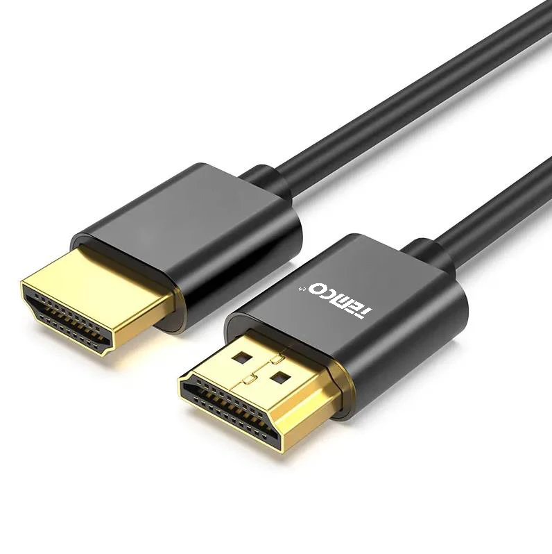 TEMCO Cable HDMI a HDMI 4K, 1m, 1.5m, 3m, 5m, HDMI Version 2.0, 180Gbps, HDR, 3D, Cable de HDMI UHD conector bañado en Oro, Compatible para Consola, Monitor, Ordenador, Portatil, Extension de