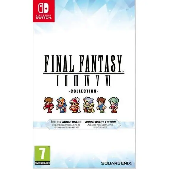 Cuadrado De La Nieve Final Fantasy I - Vi Collection Anniversary Edition Switch Uk/Fr