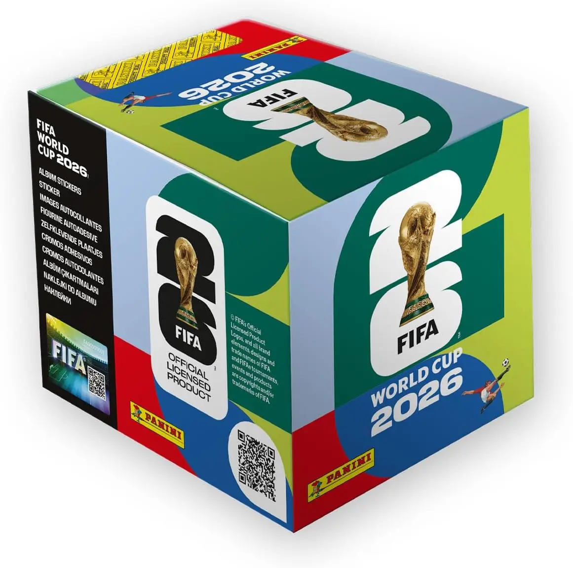 Panini Colección oficial de la FIFA World Cup 2026 (caja de 50 bolsas)-(2caja de 50 bolsas)