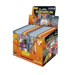 Actualización Plus -Cartas de Adrenalyn XL de LaLiga 2025/26- Coleccionables Oficiales de Panini(Caja de 50 Sobres Segunda Edición)