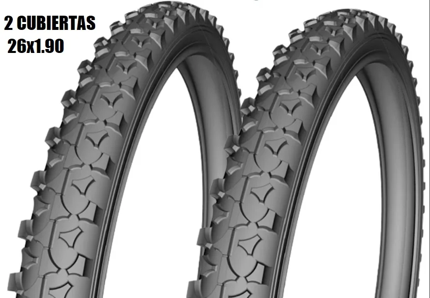 Deestone - 26x1.90, 24x1.90, 20x1.90 MTB Tires in Black for solid performance, featuring excellent traction and control, designed for various terrains with durable construction. #2