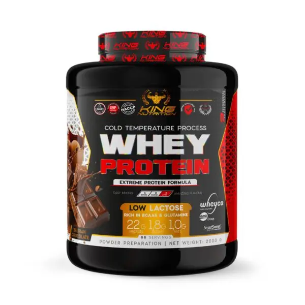 Whey Protein 2Kg King Nutrition Proteina Concentrada