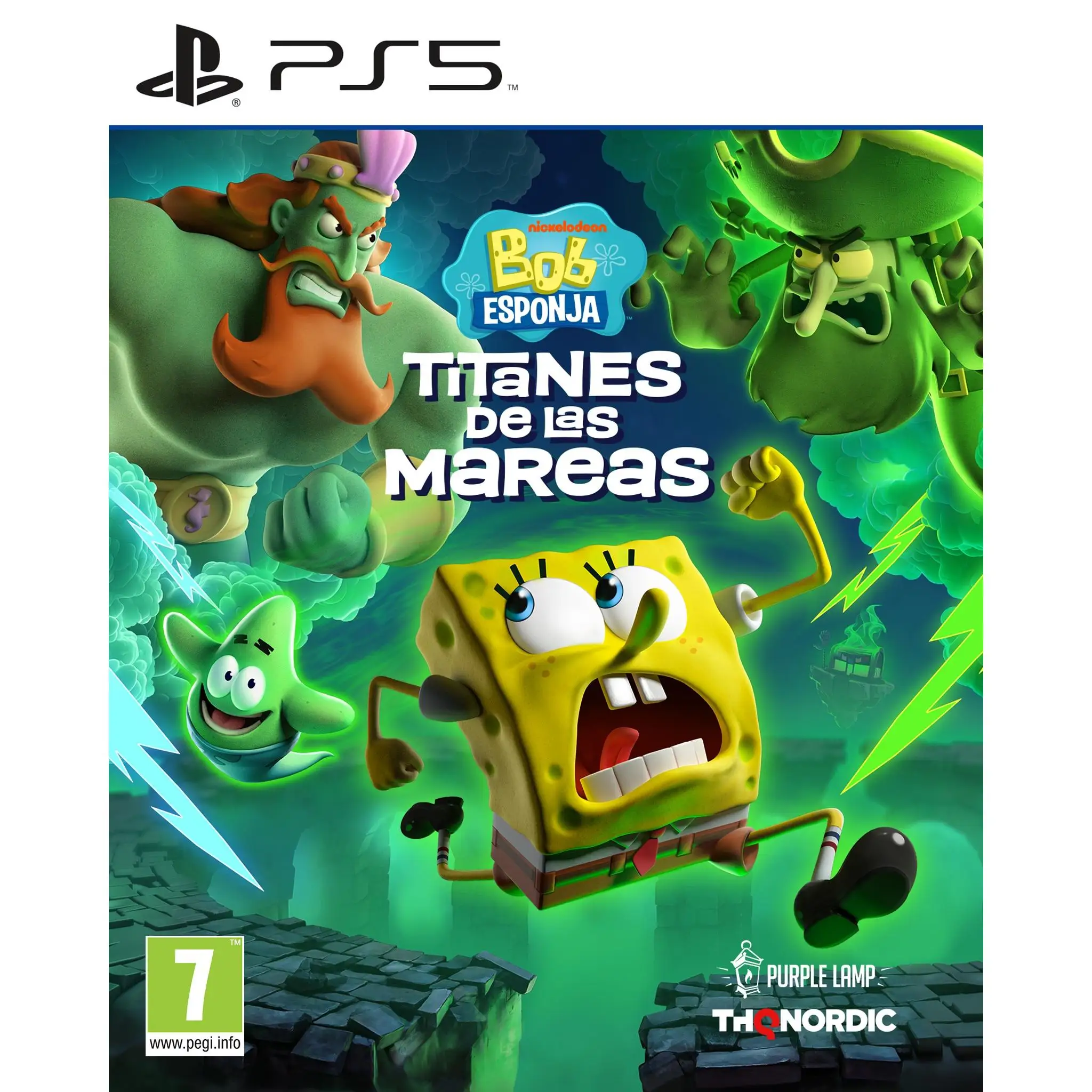 Bob Esponja Titanes de las mareas - Playstation 5 - Nuevo Precintado - PAL España