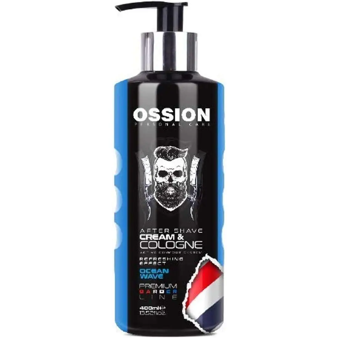 Morfuse Ossion Premium Barber Line Series aftershave cream and Cologne Red Storm 400 ml