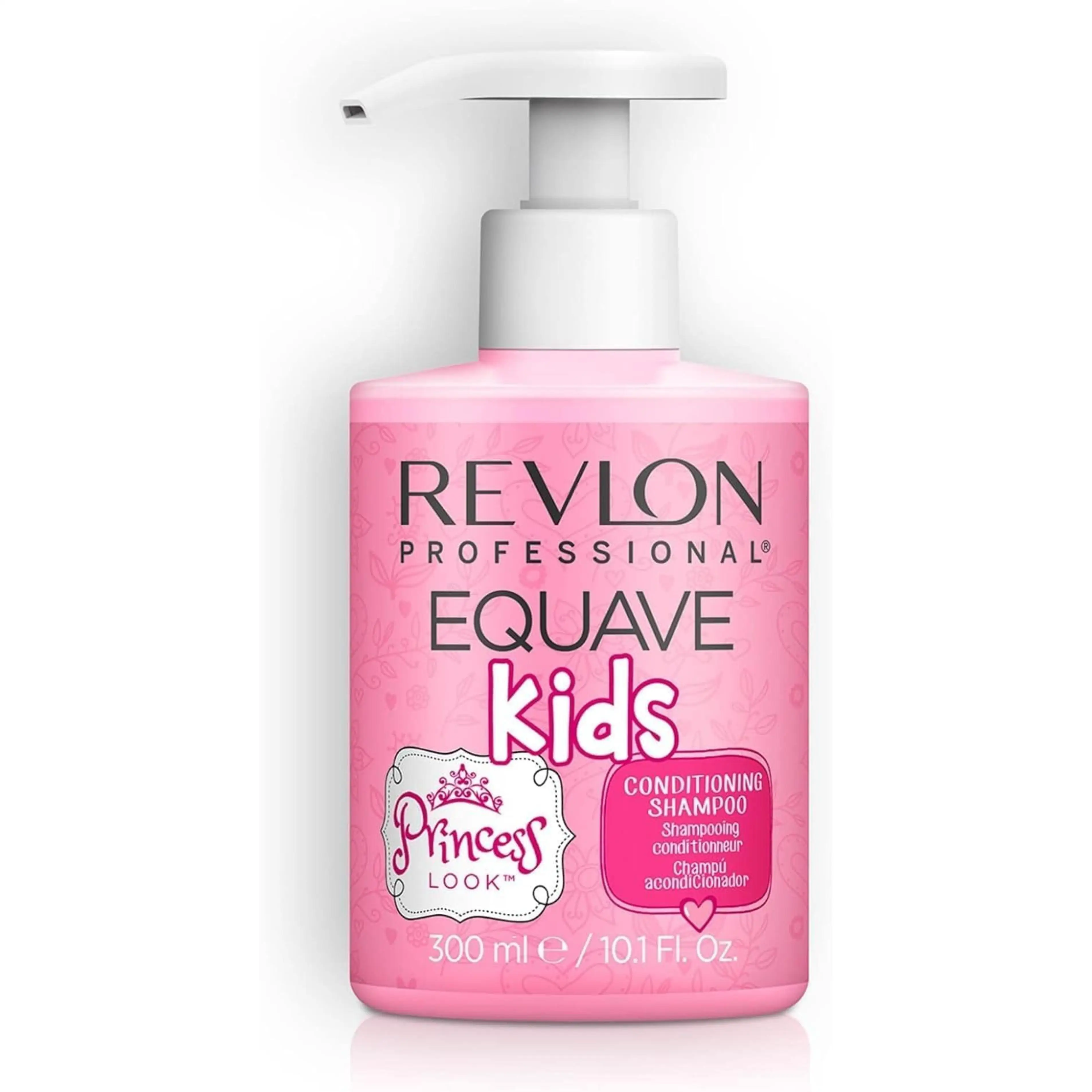 CasaSofia- Revlon Professional – Equave Kids Princess Look, Champú Acondicionador para Niños, Limpia y Nutre Suavemente el Cabello, Fragancia Floral y Afrutada, Niños de 3 a 12 Años, Sin Sulfatos - 300 ml