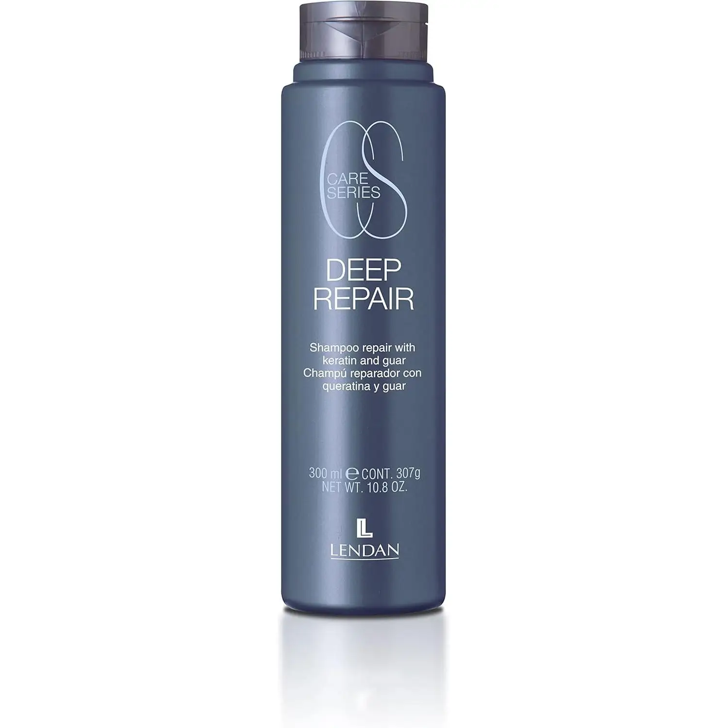 LENDAN - Champú Reparador - Deep Repair - 300 ml - para Cabellos Dañados y Desvitalizados - con Queratina Hidrolizada - Repara el Cabello en Profundidad - Aporta Brillo y Estructura - Anti Frizz