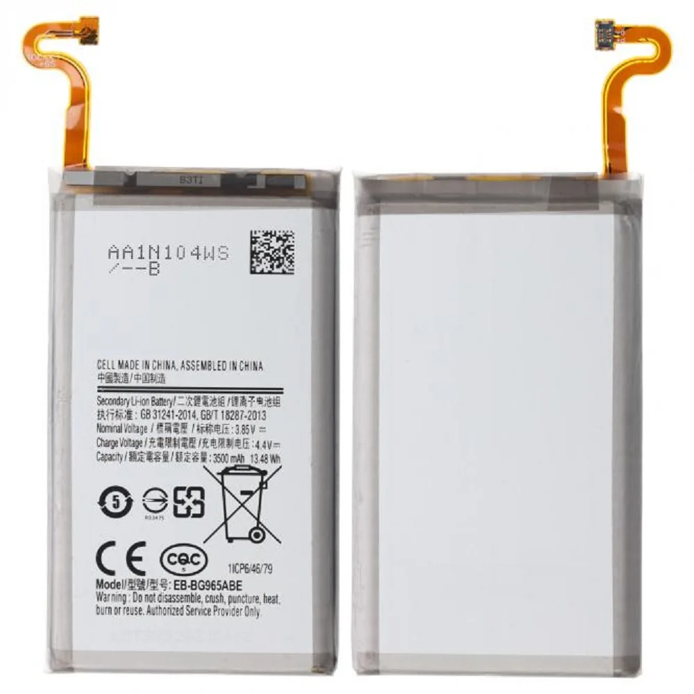 New manufacture EB-BG965ABE replacement battery for Samsung Galaxy S9 Plus (SM-G965F) high quality-3500 mAh