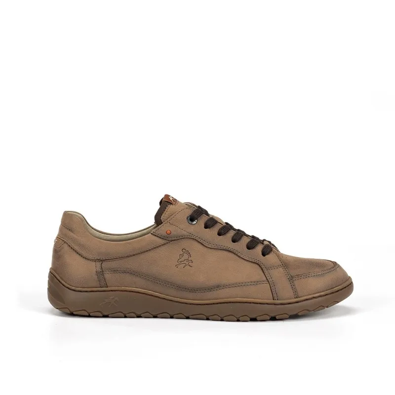 Sneakers hombre FLUCHOS F2220 TAUPE CASUAL SPORT VEGABUCK TAUPE-COM.5 37592 25I