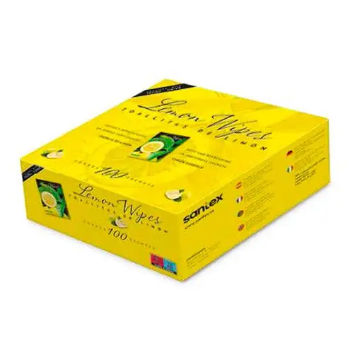 Toallitas de Limón Lemon Wipes Santex (Pack 100 Unidades)