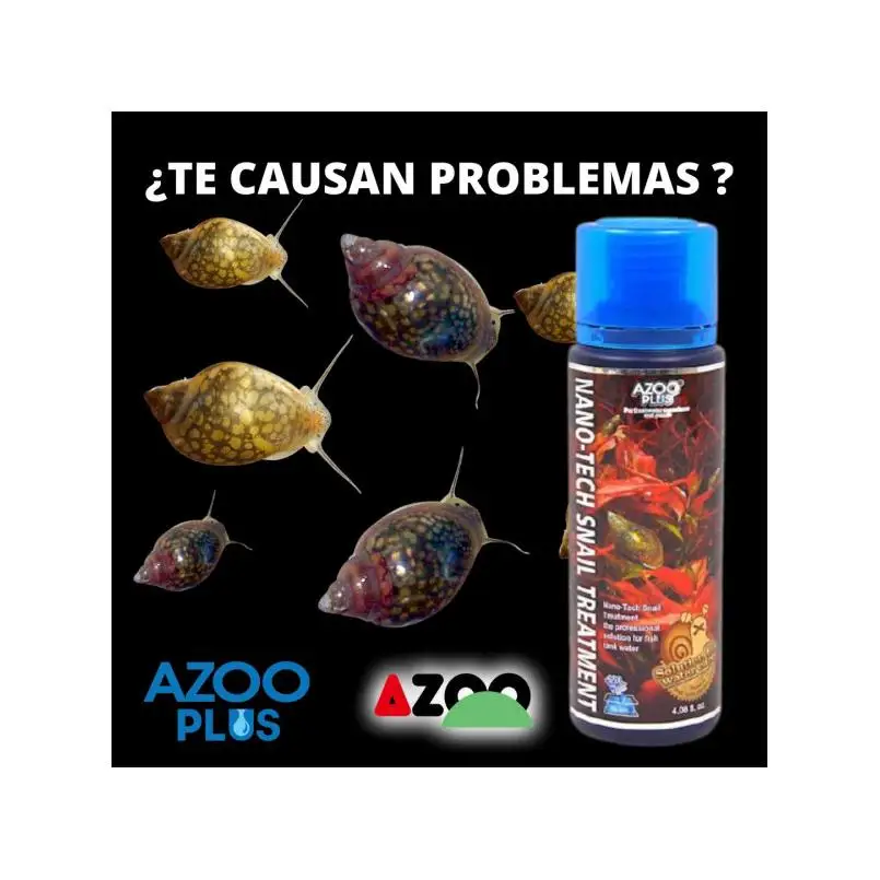 Tratamiento para Caracoles Azoo Nano-Snail Treatment 120ml