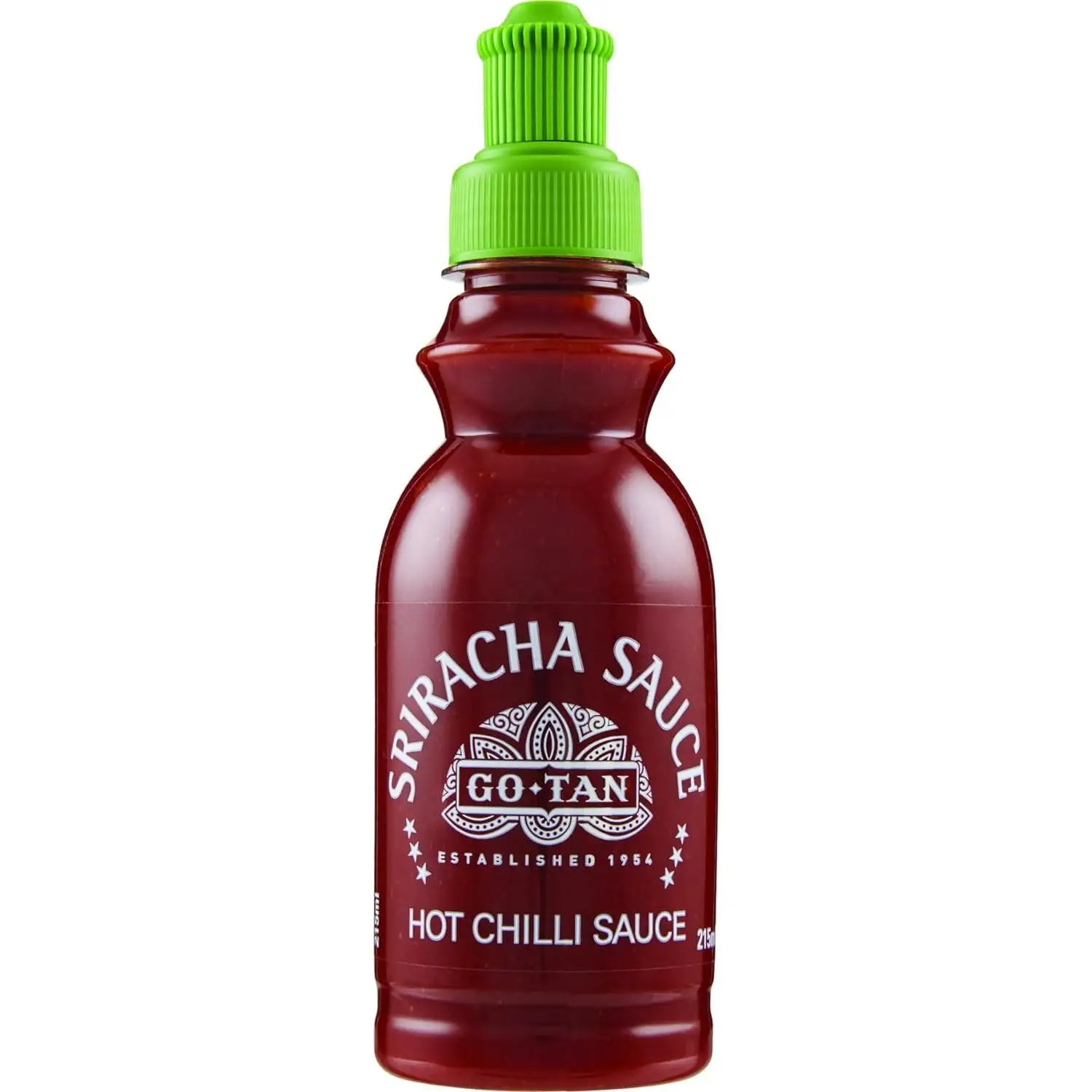 Go Tan Salsa Sriracha Gotan, Chile Picante, 6 Unidades de 215 ml