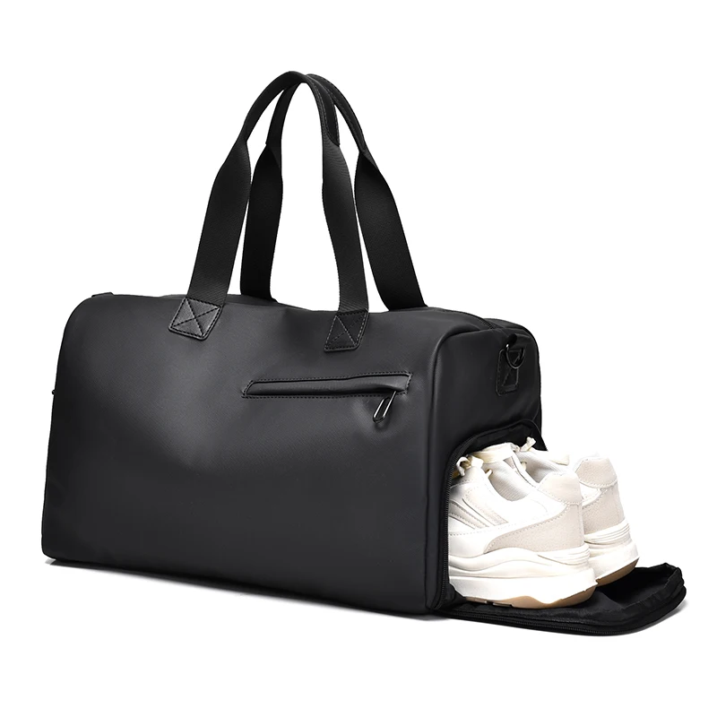 Bolsa de Deporte Bolsa Gimnasio para Hombre Mujer Grande Bolsa de Viaje con Zapatos y Compartimentos Húmedos Fin de Semana Viaje Bolsos Deportivos Fitness Gym