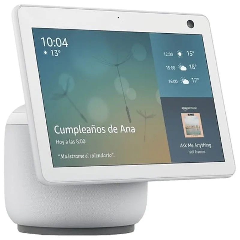 Amazon echo show 10 (3rd generation) smart hd screen with motion and alexa - smart speaker