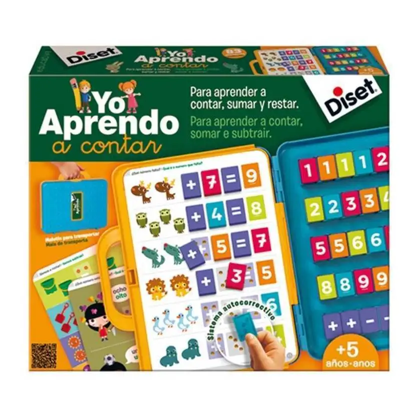 Educational game i learn to count briefcase - jumbo diset