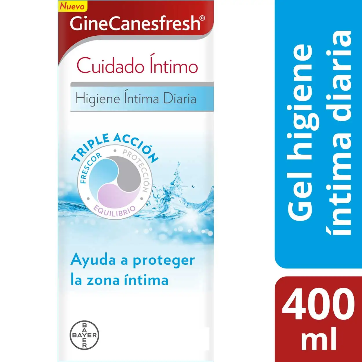 Gel íntimo Femenino Ginecanesfresh Hig Int Diaria 400Ml