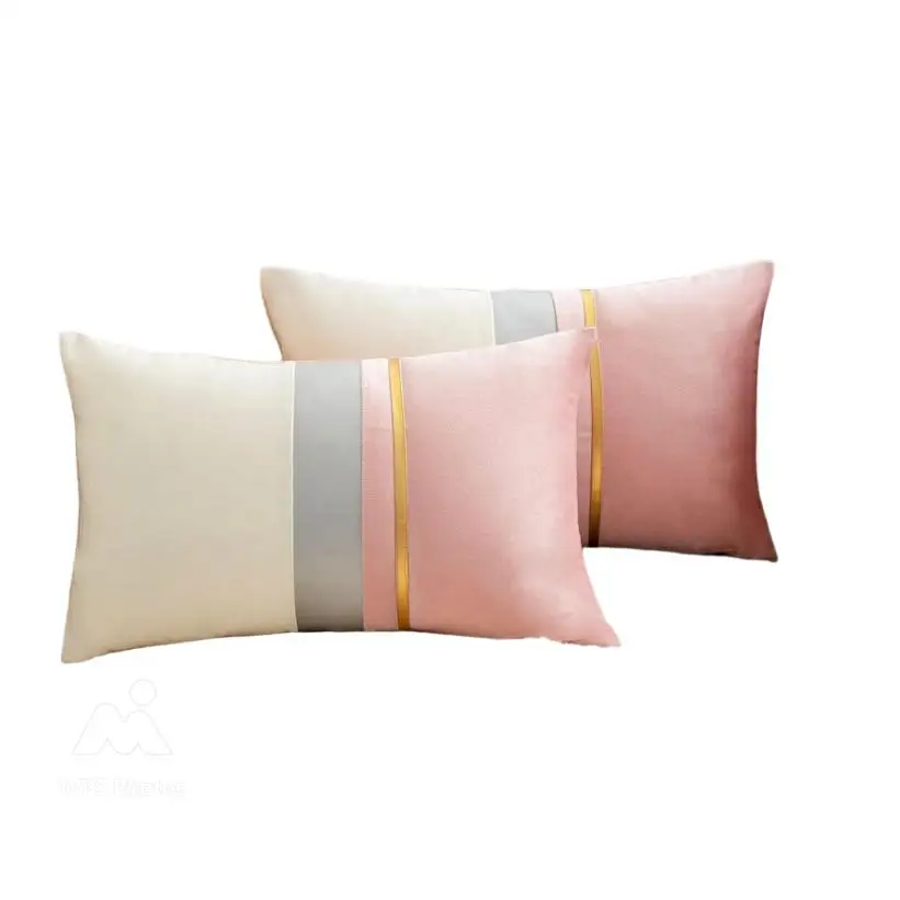 REINOMANSIDI SL – Pack de 2 -Relleno incluido 30X50cm Fundas de Cojin con Rellenos Incluido,