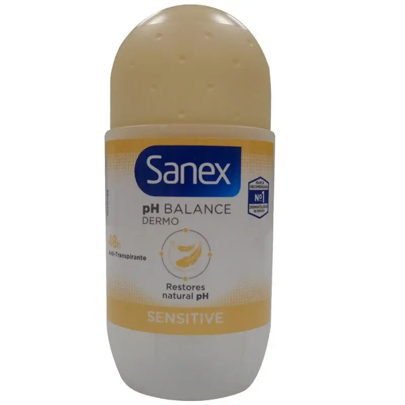 SANEX Dermo Sensitive 50ML Deodorant roll-on 48h 【ROUA】