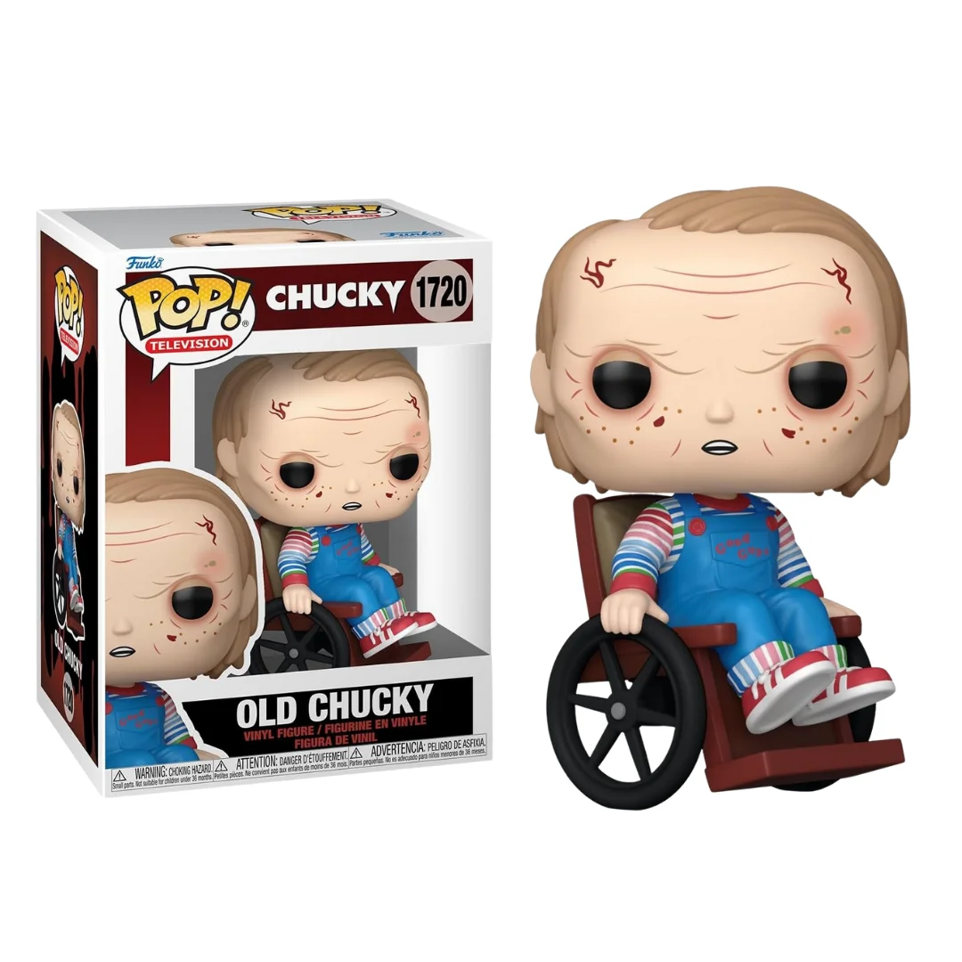 FUNKO POP! CHUCKY - VIEJO CHUCKY EN SILLA DE RUEDAS, 87111, Nº 1720, TIENDA CON LICENCIA OFICIAL