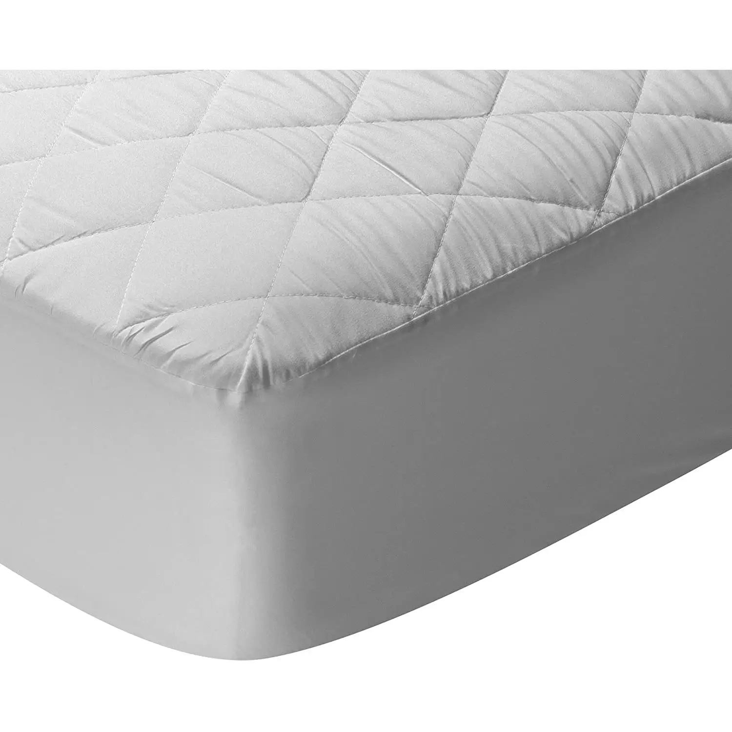 Protector Colchón Funda Acolchado Microfibra Blanco Transpirable – Energy Colors Textil-Hogar