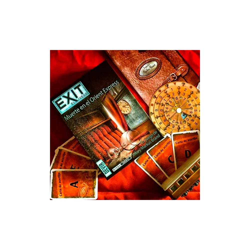 Exit death in the Orient Express the card game-brand new-Devir-cards- (Exit Volume 8)