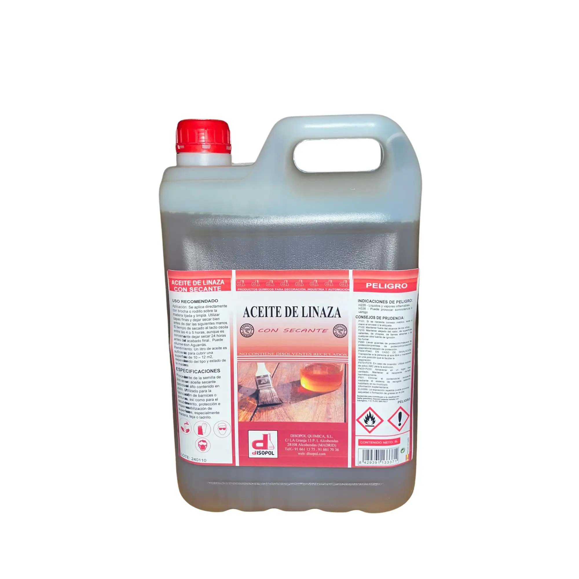 Disopol linseed oil with 5L secant