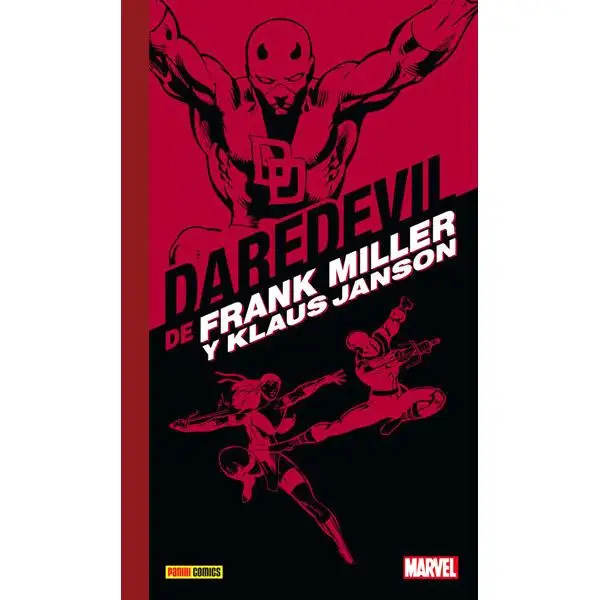 Libro DAREDEVIL DE FRANK MILLER Y KLAUS JANSON Editorial PANINI COMICS Tapa dura