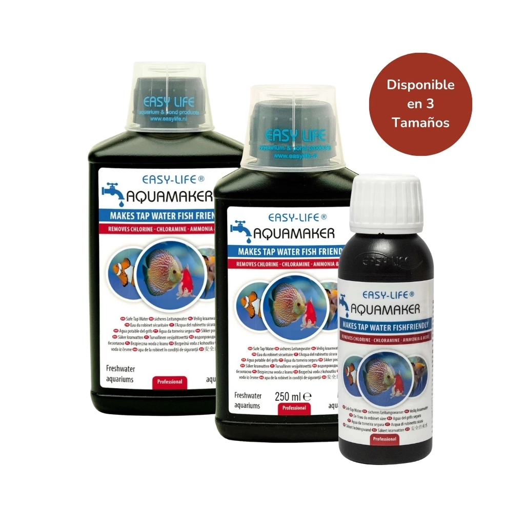 EASY LIFE - Aquamaker - Anticloro, chloramine and ammonia for freshwater and saltwater aquariums