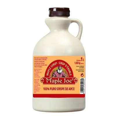 MAPLE JOE jarabe de arce 1 litro 1.32kg Sirope de arce candiense