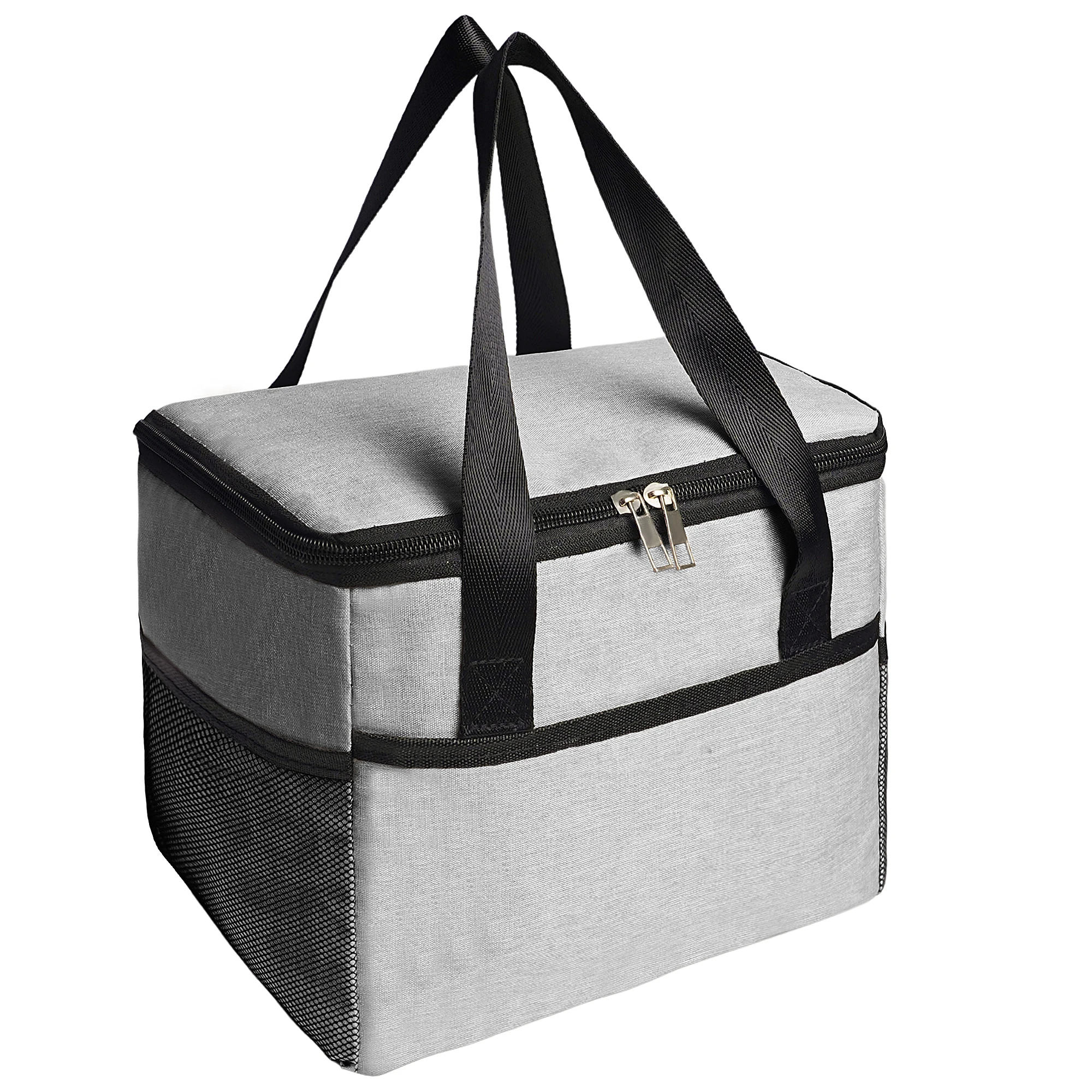 UNYCOS Bolsa Térmica Porta Alimentos 9 Litros - Nevera Portátil Impermeable - Lunch Bag con Bolsillos