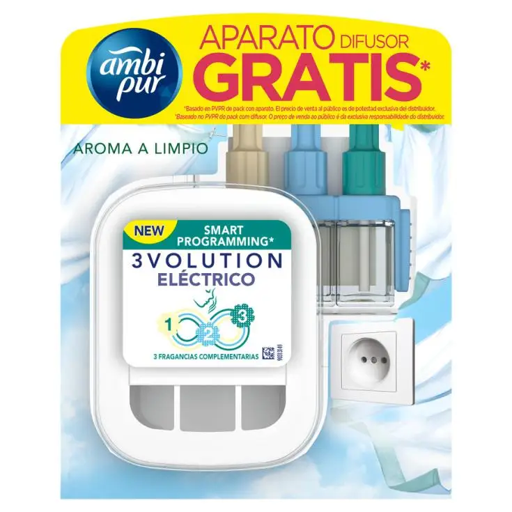 Hogar Ambi Pur 3VOLUTION AROMA A LIMPIO + APARATO