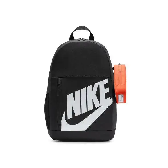 Mochila Escolar Nike Elemental Negra Con Estuche Unica Negro - Imagen 6
