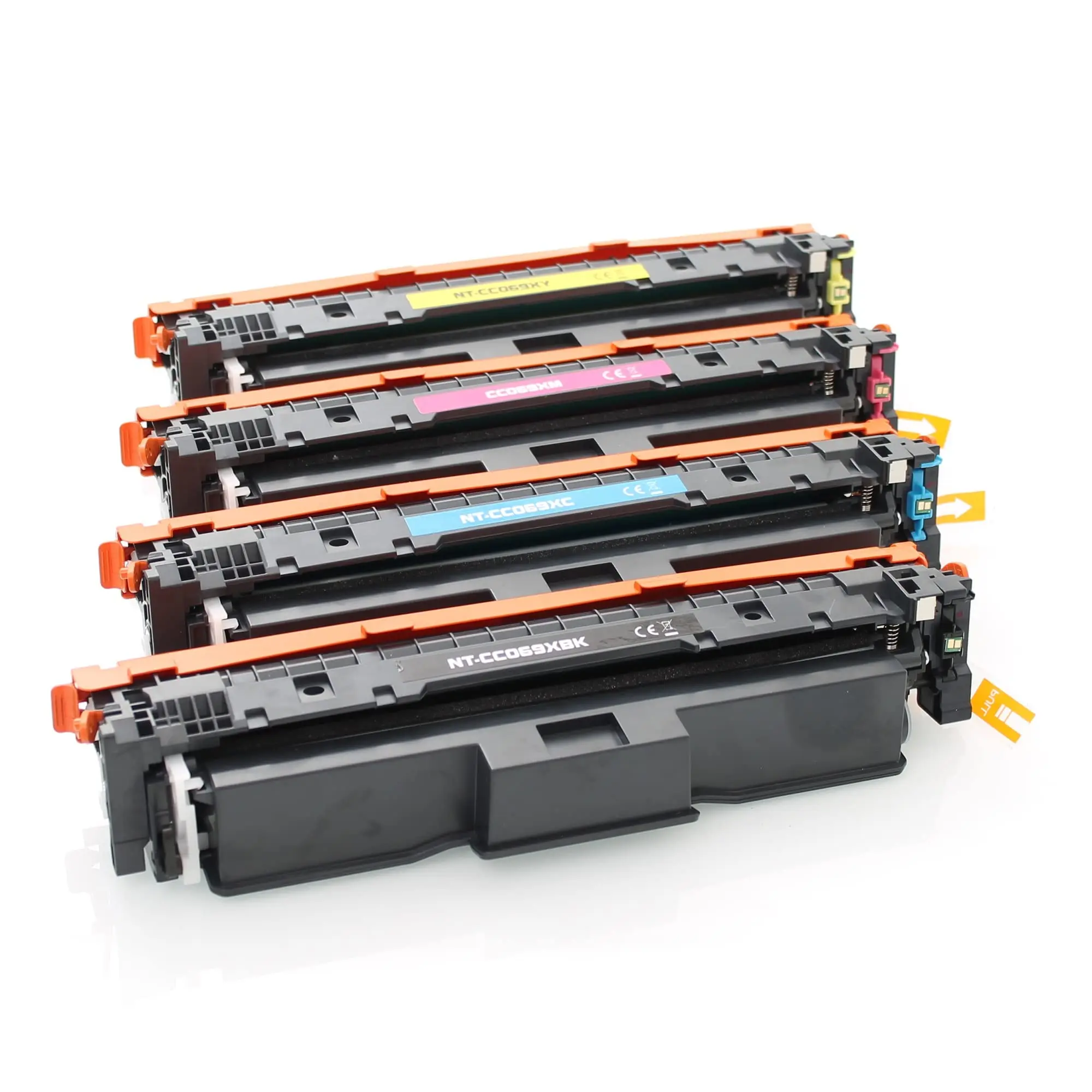 4 toner Compatibles Canon 069H Cartuchos de Toner para I-Sensys LBP673Cdw / MF752Cdw / MF754Cdw