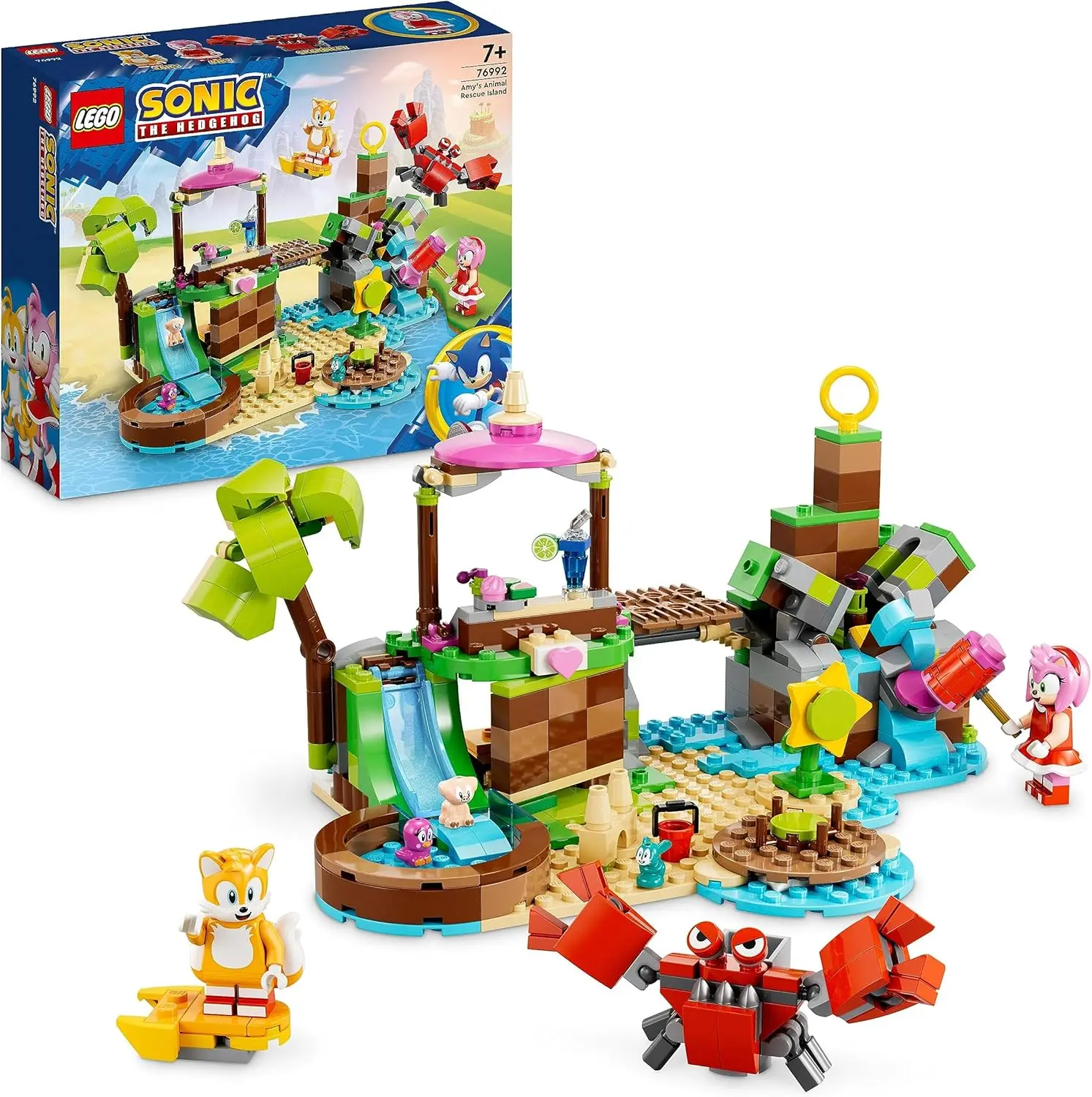 Lego Sonic Isla de rescate de animales de Amy Lego Sonic 76992