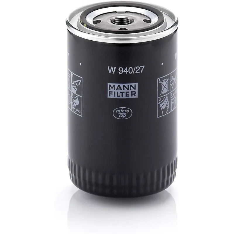 Filtro Aceite MANN-FILTER W940/27 Original Alta Calidad
