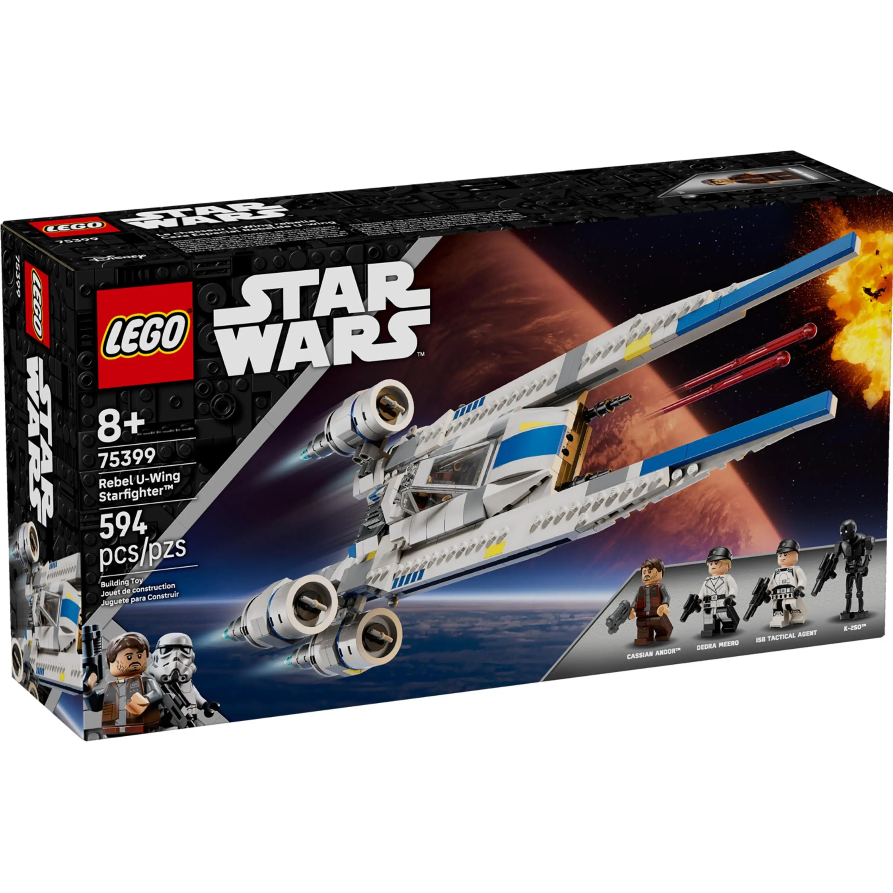 LEGO 75399 U-Wing Starfighter Rebelde Star Wars