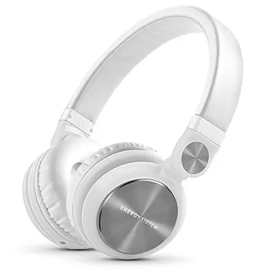 White energy system dj 2 headphones-microphone