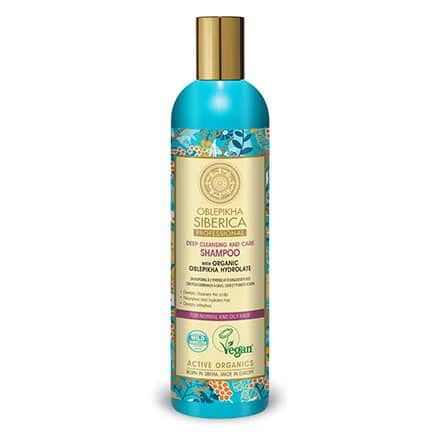 Champú de Oblepikha para cabello normal y graso