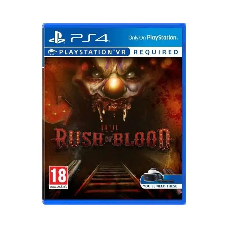 Until Dawn: Rush of Blood (UK) (VR) game for console Sony PlayStation 4 , PS4